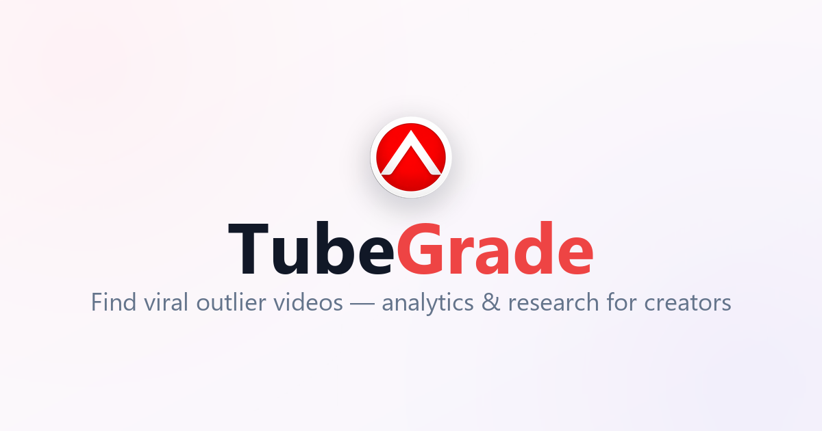TubeGrade — official preview image